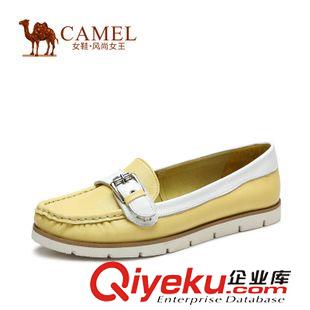 未分類 Camel駱駝女鞋 舒適休閑 2015春季新款納帕牛皮單鞋A51800600