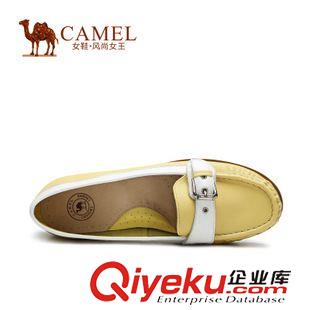 未分類 Camel駱駝女鞋 舒適休閑 2015春季新款納帕牛皮單鞋A51800600原始圖片2