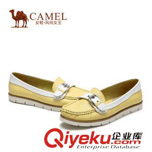 未分類 Camel駱駝女鞋 舒適休閑 2015春季新款納帕牛皮單鞋A51800600原始圖片3