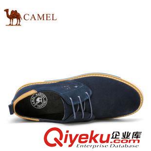 未分類 camel駱駝男鞋 2015新款磨砂牛皮男鞋 日常休閑男鞋A532073110