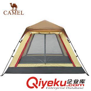 未分類 CAMEL駱駝全自動帳篷3-4人露營雙層防雨四季帳篷A5W3H8103