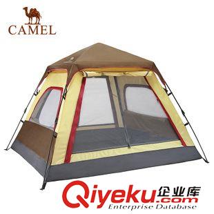 未分類 CAMEL駱駝全自動(dòng)帳篷3-4人露營雙層防雨四季帳篷A5W3H8103