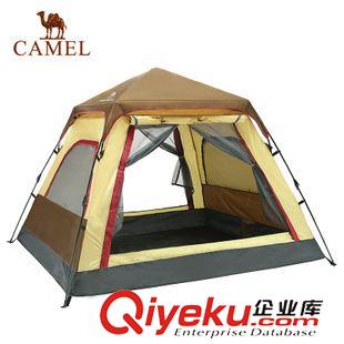 未分類 CAMEL駱駝全自動(dòng)帳篷3-4人露營雙層防雨四季帳篷A5W3H8103