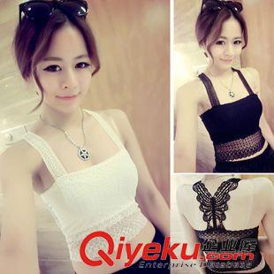 吊帶/背心/防走光 8085#廠家貨源2015入秋新款實習(xí)生趙麗穎宋暖針織毛衣背心馬甲