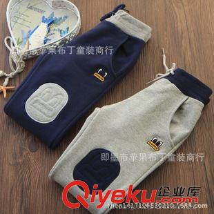 10月份上新 韓國外貿原單 大熊家專柜{zx1}款長褲 大厚毛圈