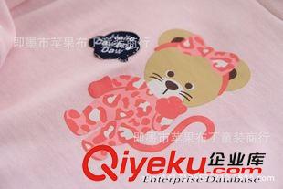 9月份上新 清倉！女童純棉小毛圈 小熊圓領長袖T恤原始圖片3