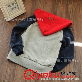 8月份上新 ！ 韓版外貿童裝 男童BP自行車連帽衛衣 長袖T恤原始圖片3