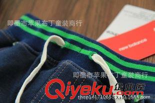 8月份上新 ！ 韓國外貿(mào)原單童裝 運(yùn)動(dòng)N家 休閑仿牛仔長褲原始圖片3