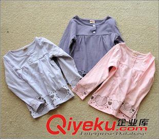 7月13日新品 外貿原單H嬰兒三角哈衣長袖連體衣哈衣包屁衣純棉萊卡花邊打底衫