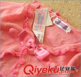 6月11日新品 外貿原單小仙女粉色披肩長袖毛衣兒童線衣開衫 舞蹈衣原始圖片3
