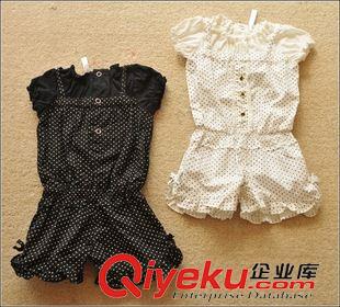 平角爬服 外貿原單兒童純棉嬰兒連體衣純棉哈衣半袖平角假兩件爬服禮服大碼