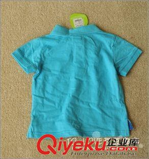 半袖  背心  吊帶 外貿原單好品質兒童糖果色半袖背心出口德國GA夏季短袖T恤純棉原始圖片2