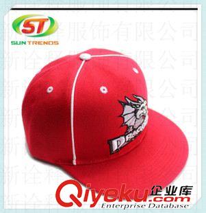 平沿嘻哈帽 帽子工廠專業(yè)生產(chǎn)定做韓國(guó)嘻哈帽刺繡卡通龍平沿棒球帽可調(diào)節(jié)帽子原始圖片3