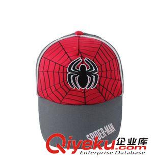 兒童棒球帽 2015春夏新品百搭刺繡蜘蛛卡通兒童鴨舌帽 時尚男童寶寶帽子批發(fā)原始圖片2