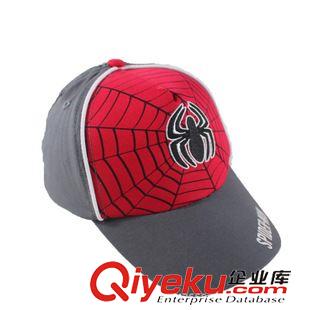 兒童棒球帽 2015春夏新品百搭刺繡蜘蛛卡通兒童鴨舌帽 時尚男童寶寶帽子批發(fā)原始圖片3