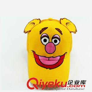 兒童網(wǎng)帽 大耳朵笑面爺爺帽身兒童棒球帽 舒適透氣兒童網(wǎng)帽 小孩防曬遮陽(yáng)帽原始圖片3