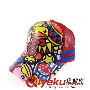 兒童網(wǎng)帽 品質(zhì)潮尚韓版休閑兒童帽子夏 憤怒的小鳥印花嘟嘟啦童帽 兒童網(wǎng)帽原始圖片2