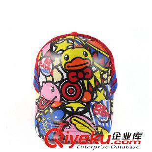 兒童網(wǎng)帽 品質(zhì)潮尚韓版休閑兒童帽子夏 憤怒的小鳥印花嘟嘟啦童帽 兒童網(wǎng)帽原始圖片3