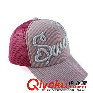 兒童網(wǎng)帽 夏季新款鴨舌網(wǎng)帽 兒童韓版夏季網(wǎng)帽 網(wǎng)格布繡花棒球網(wǎng)帽定做原始圖片3