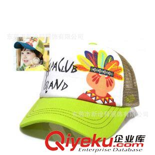 兒童網(wǎng)帽 2015印花款兒童帽 夏天防曬遮陽(yáng)網(wǎng)帽兒童棒球帽  定做卡通兒童帽原始圖片2