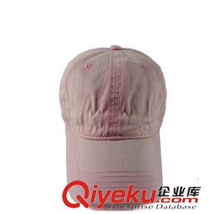 洗水帽 新款純色全棉女士棒球帽 防曬遮陽帽 韓版洗水棒球帽洗水帽原始圖片3