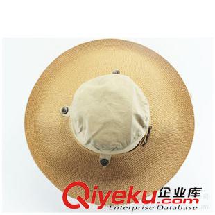 農(nóng)民草帽 夏天休閑防曬大檐遮陽沙灘帽 大沿帽 戶外防曬遮掩帽女士休閑草帽原始圖片3