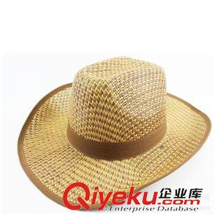 農民草帽 夏天防曬農民草帽 純手工編織帽拉菲草帽 遮陽拉菲草草帽批發(fā)原始圖片2