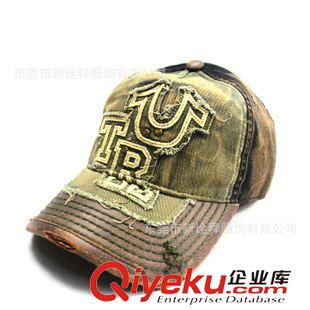 牛仔帽 夏天戶外磨邊水洗牛仔布棒球帽 男士牛仔棒球帽 女士韓版乞丐帽原始圖片3
