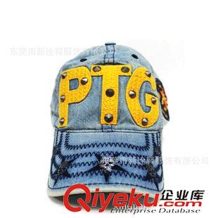牛仔帽 新款韓版鴨舌牛仔帽 女士鑲鉆牛仔帽 戶外防曬遮陽(yáng)牛仔布棒球帽原始圖片3