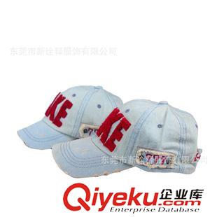 牛仔帽 新款韓版鴨舌牛仔帽 女士鑲鉆牛仔帽 戶外防曬遮陽(yáng)牛仔布棒球帽