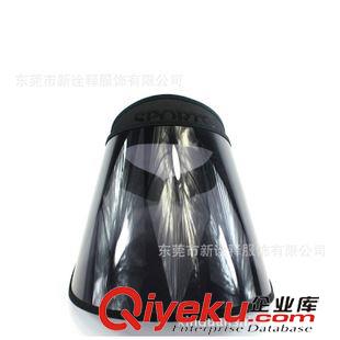 膠片帽 韓版新款防曬遮陽休閑米奇空頂帽  防紫外線透氣光亮PVC膠片帽原始圖片3