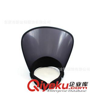 膠片帽 純色休閑防曬空頂帽男 塑料合成防紫外線女士太陽帽 外貿空頂帽原始圖片3