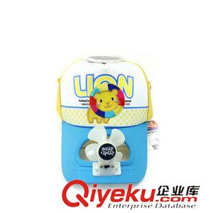太陽能風扇帽 2015新款全棉太陽能風扇帽 動漫太陽能電池風扇帽遮陽帽兒童原始圖片3