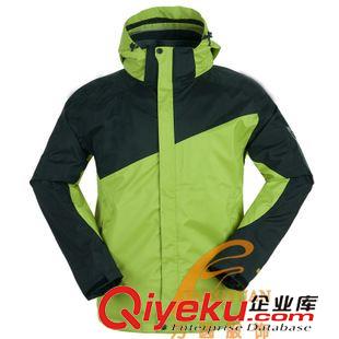 防水風衣 戶外運動兩件套風衣定做男式加厚保暖防水防風沖鋒衣定做廠家直供