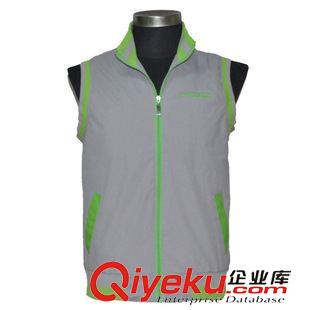 廣告促銷馬甲 紅色廣告促銷馬甲定做logo 翻領(lǐng)休閑合體型純色開(kāi)衫馬夾定制廠家