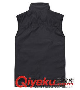 廣告促銷馬甲 廣告服裝定做黑色秋冬新款馬夾定制 定做加棉休閑男式馬甲訂做