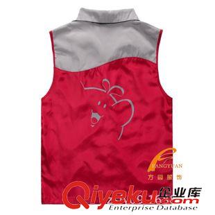 雙層馬甲 唯品會拼色撞色工作男女同款馬夾定做訂制logo兩面穿廣告活動馬甲