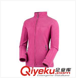 搖粒絨 女士搖粒絨純色衛衣定做抓絨搖粒絨純色女式收腰修身衛衣定制廠家原始圖片2