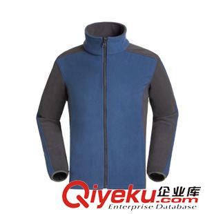 搖粒絨 廠家直銷不連帽搖粒絨衫 撞色絨衫 立領(lǐng)開衫男款衛(wèi)衣 廣告促銷衫原始圖片3