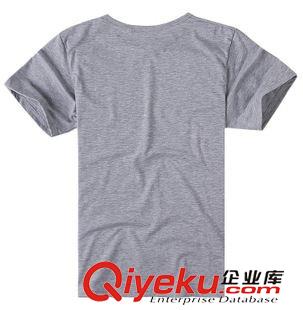 圓領T恤 印花T恤短袖夏裝T恤定制黑色圓領純棉t恤定做促銷個性t恤訂做原始圖片3