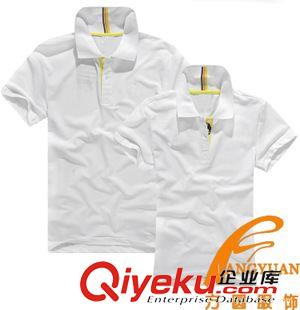 情侶T恤 翻領(lǐng)拼色印花t恤訂做/新款短袖情侶T恤定制logo個(gè)性印花全棉T恤