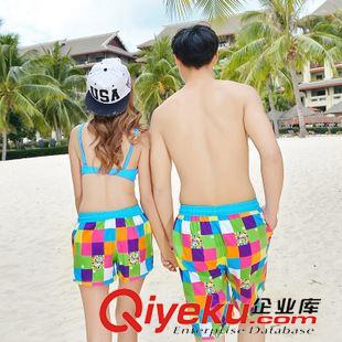 所有產(chǎn)品 夏季情侶裝 男女運(yùn)動(dòng)裝格子沙灘褲 情侶沙灘裝 沙灘褲廠家批發(fā)原始圖片2