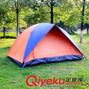 戶外用品 雙人雙層帳篷 戶外露營單人情侶旅游 四季帳野外防風防暴雨原始圖片2