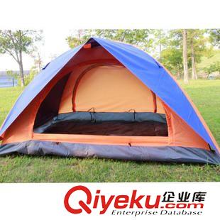 戶外用品 雙人雙層帳篷 戶外露營單人情侶旅游 四季帳野外防風防暴雨原始圖片3