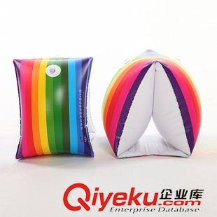 戶外用品 奇彩貝游泳手臂圈浮圈加厚兒童卡通游泳水袖學習游泳裝備原始圖片3