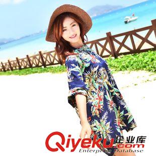 沙灘罩衫 夏季海邊防曬衣 女 bjn外套沙灘罩衫寬松泳衣披紗廠家批發(fā)原始圖片2