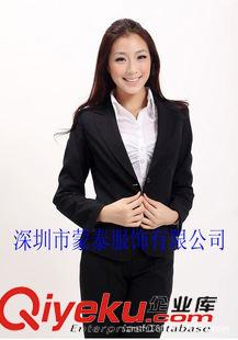 女式套裝 深圳廠家供應女士西裝、女士職業裝、女士商務套裝、女士休閑西裝