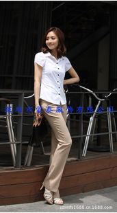 女式襯衫 供應(yīng)深圳襯衣 女士職業(yè)襯衣 商務(wù)襯衫、 寶安女士襯衣、訂做廠家原始圖片2