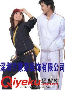 運動服 供應深圳休閑運動裝、情侶運動裝、男女休閑運動套裝【專業設計】原始圖片3