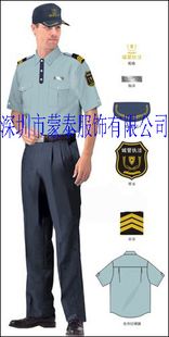 保安服 供應物業保安服、治安服、夏季治安服、套裝治安服、保衛服原始圖片3